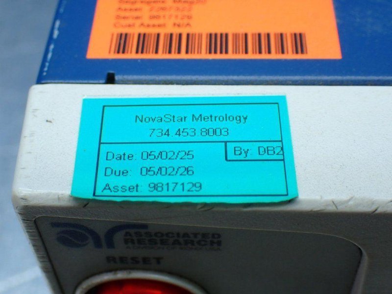 ASSOCIATED RESEARCH HYPOT SERIES DIELECTRIC WITHSTAND TESTER.   -  3865