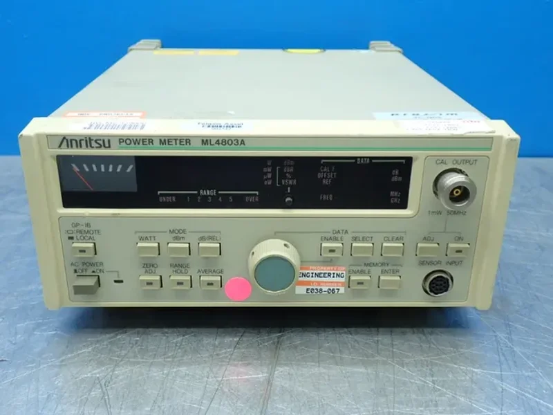 ANRITSU POWER METER W/MA4002B SENSOR ADAPTER  -  ML4803A