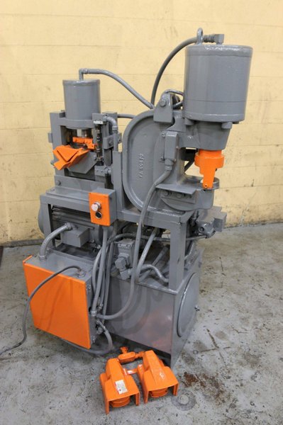 70 TON WA WHITNEY WEBB FLANGE FRAME HYDRAULIC PUNCH: STOCK #65895