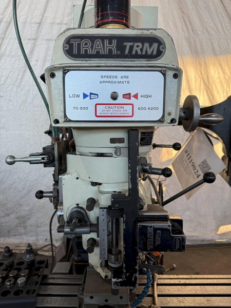 3 HP SWI TRAK DPM CNC VERTICAL BED MILL. STOCK # 1119024