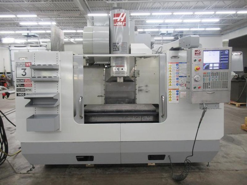 Haas VF-3SS CNC Vertical Machining Center, 40"x20"x25", 12K RPM, CT40, 24 ATC