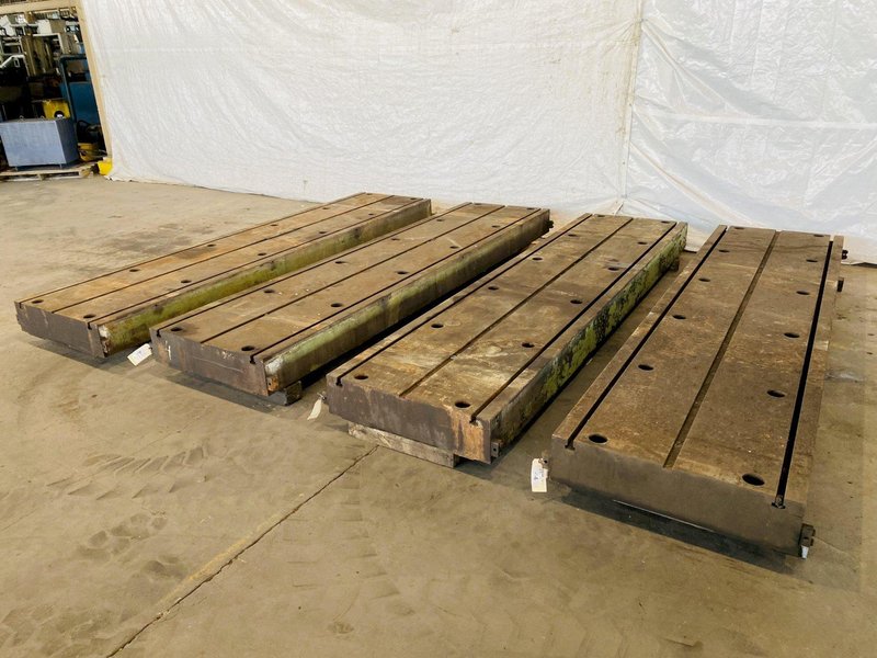 62&quot; X 262&quot; X 8&quot; T SLOTTED FLOOR PLATES. STOCK # 0317522