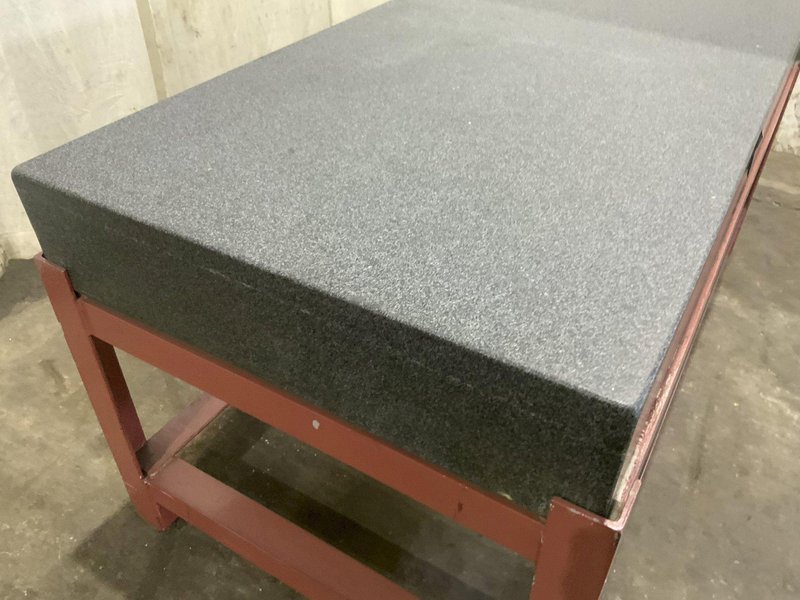 72" X 36" COLLINS MICROFLAT GRANITE SURFACE PLATE: STOCK #81076