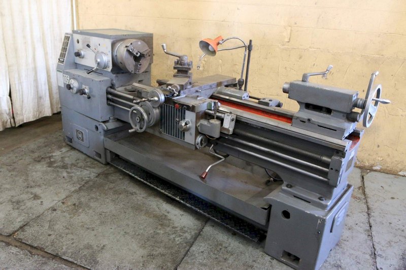 17' X 60' SHEN YANG GAP BED ENGINE LATHE: STOCK #69264