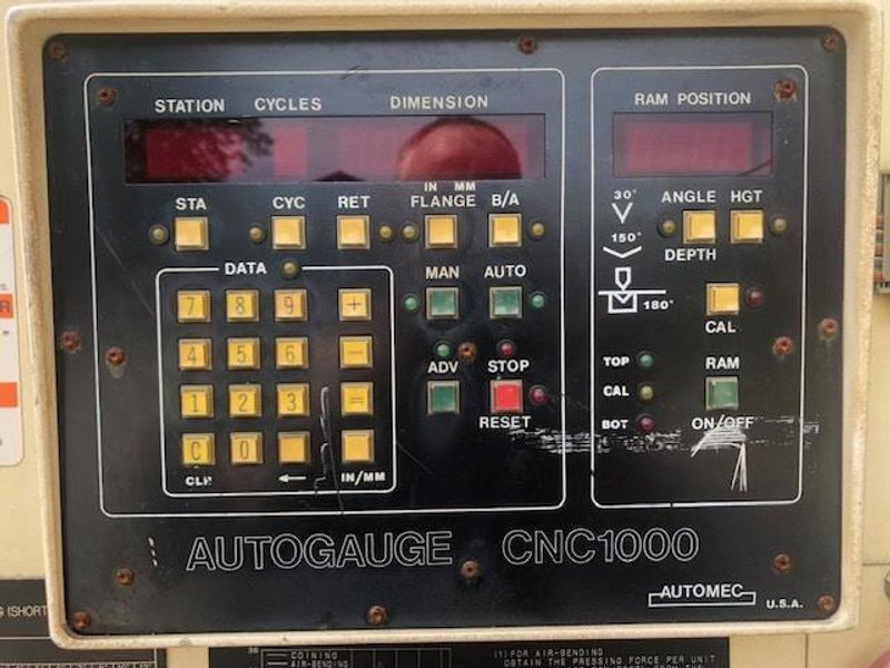 55 Ton x 8′ Komatsu PHS 50×255 Hydraulic Press Brake, 1996