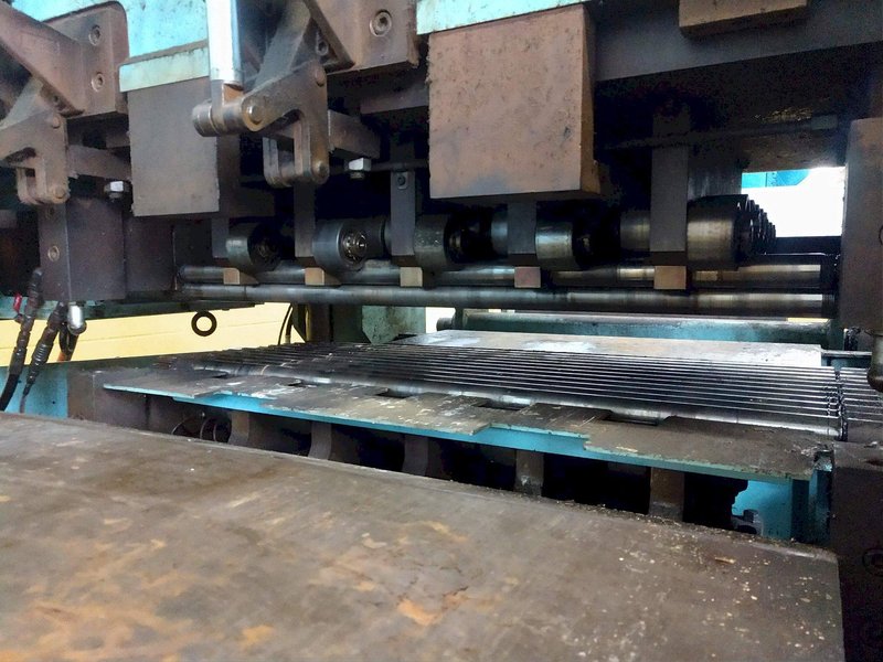 24" X .050" MACHINE CONCEPTS 21 ROLL PRECISION LEVELER, NEW 2007: STOCK #14174