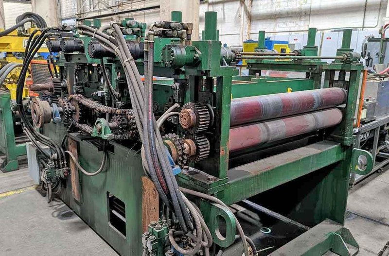 48" x 0.190" x 25,000# Strilich Cut To Length Line