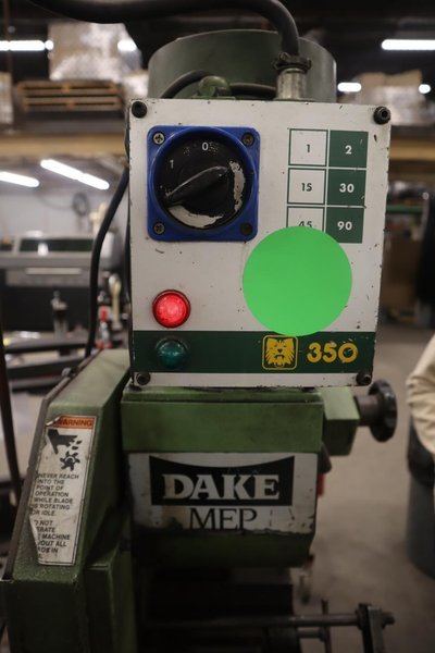 Dake MEP Tiger 350 Circular Cold Saw- Auction Item