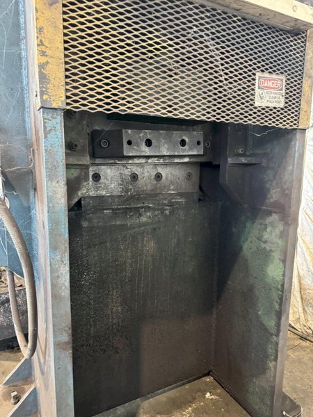 16" X 1" FRANKLIN MANUFACTURING SHEAR/CUT OFF LINE. STOCK # 0665725