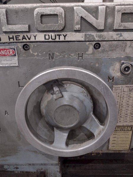 32" X 96" LEBLOND MODEL #3220NF HEAVY PATTERN ENGINE LATHE 2.75"
 HOLE : YOBRO #25769