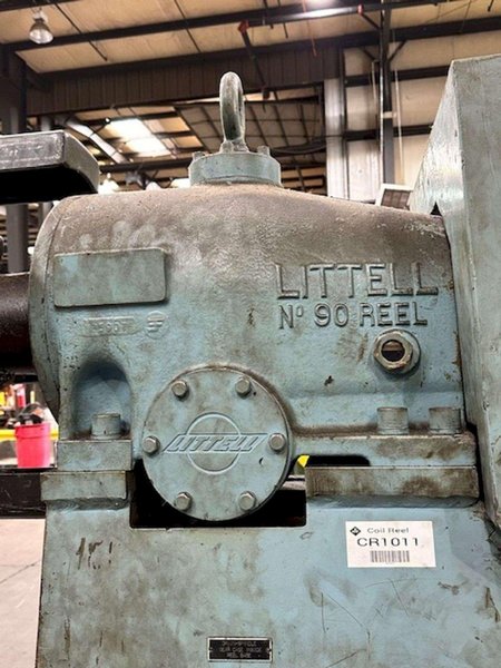 10,000 LBS X 36” LITTELL MODEL #90-36 UNCOILER COIL REEL: STOCK #21338