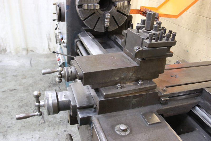 24&quot; X 80&quot; LANSING ENGINE LATHE WITH 4.25&quot; HOLE: STOCK #10904