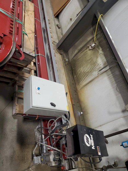 Key Plant Automation 20T Growing Line, 2022 – LOW HOURS, Miller Subarc AC/DC 1000 Digital Weld Package