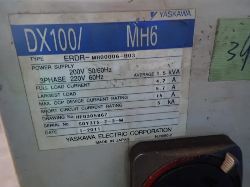 YASKAWA ELECTRIC ROBOT  -  MH6