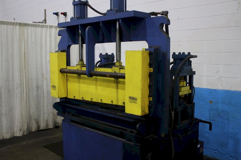 54' BRADBURY HYDRAULIC SHEAR WITH PREPUNCH: STOCK #71627