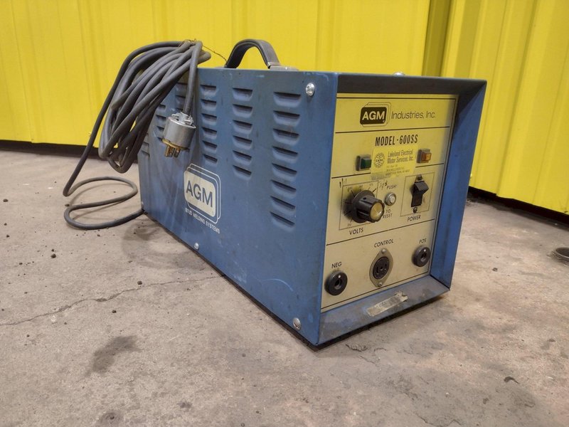 AGM #600SS STUD WELDER POWER SOURCE, SINGLE PHASE: STOCK #20182
