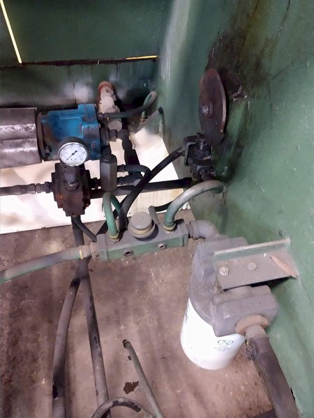 20,000 LB 10 TON X 36&quot; IOWA PRECISION MODEL #UCR20-36 MOTORIZED UNCOILER COIL REEL STOCK #3187