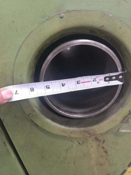 48" x 156" POREBA HEAVY DUTY ENGINE LATHE, 5" SPINDLE HOLE: YOBRO #25704