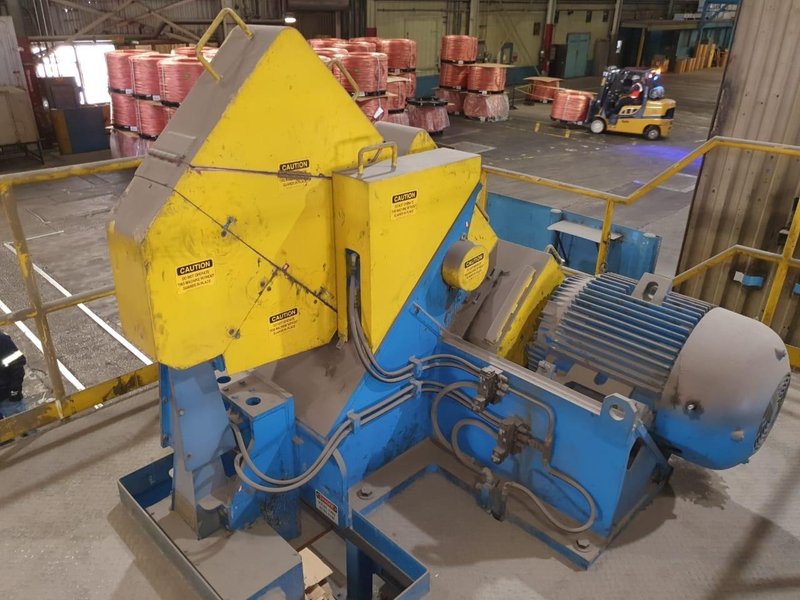 5/16&quot; BUTECH MODEL SK135-SP HIGH SPEED COPPER COIL SCRAP CHOPPER PROCESSING SYSTEM: STOCK #13131