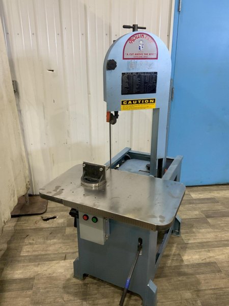 9"X 14-1/2" ROLL-IN MODEL #EF1459 VERTICAL BANDSAW: STOCK #81038