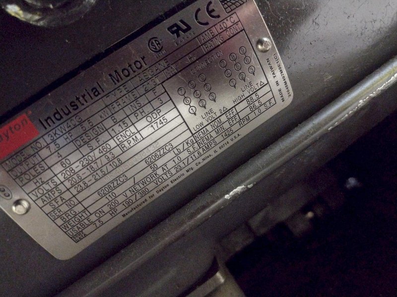 19" x 54" LEBLOND MODEL #7E REGAL ENGINE LATHE, 1.75" HOLE: STOCK #19469