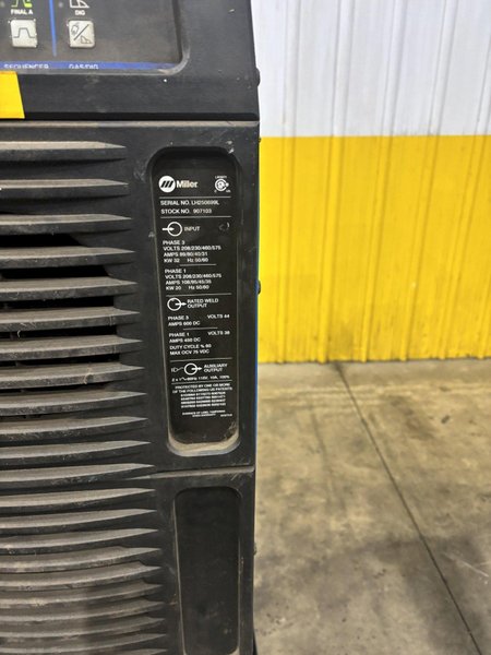 MILLER MAXSTAR 700 TIG WELDER WITH COOLMATE 3.5 COOLER: STOCK #22595