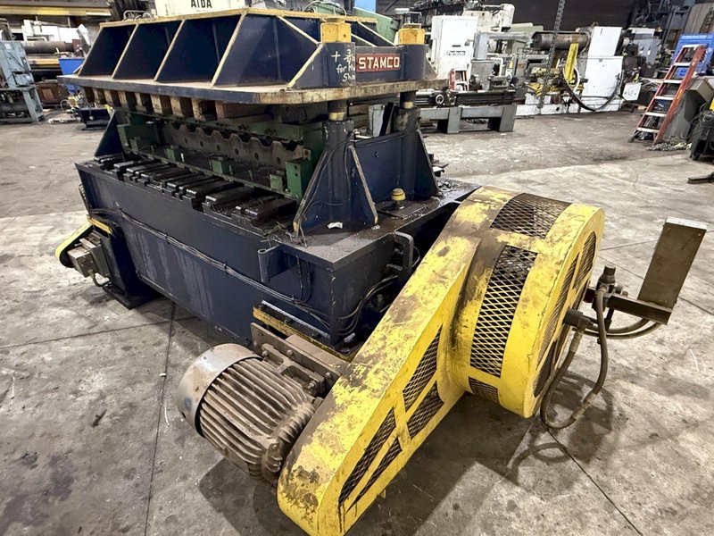 100 TON X 64" WIDE STAMCO MODEL #810-64 CUTOFF PRESS, WITH AIR CLUTCH: YOBRO #24793