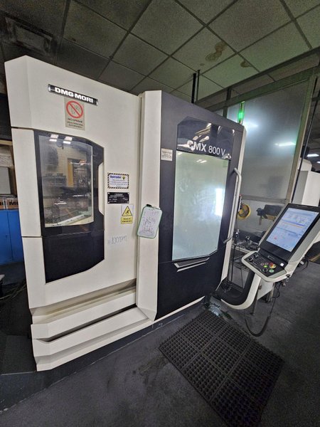 2019 DMG MORI CMX 800 V Vertical Machining Center - High Precision Performance