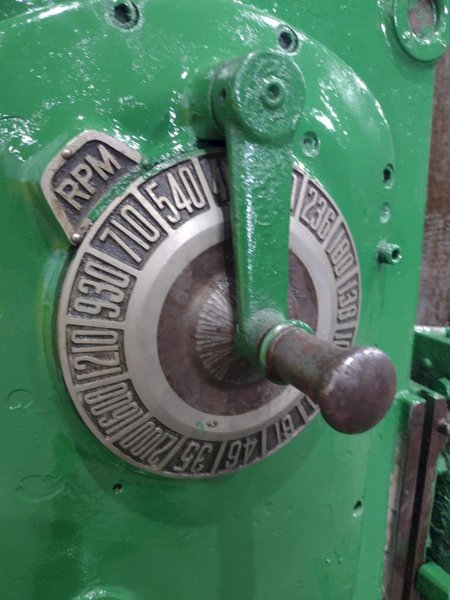 #2 KEARNEY &amp; TRECKER MODEL #5HP-2CH PLAIN HORIZONTAL MILL: STOCK #22775