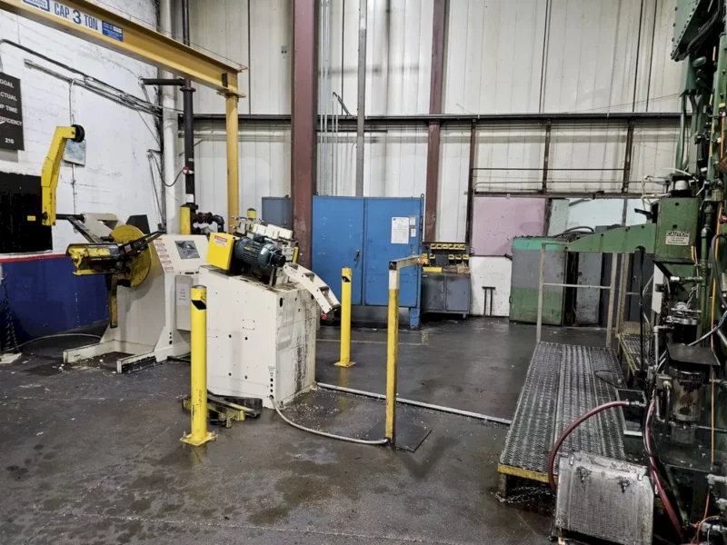 COE Press Coil Reel And Straightener 6,000 Lbs. x 06" Wide x .187"