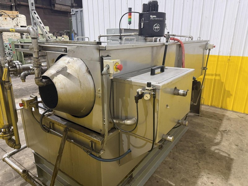 2021 JENFAB STAINLESS MODEL # LJ 19" ROTARY DRUM WASH / RINSE/ DRY PARTS WASHER SYSTEM: YOBRO #24682