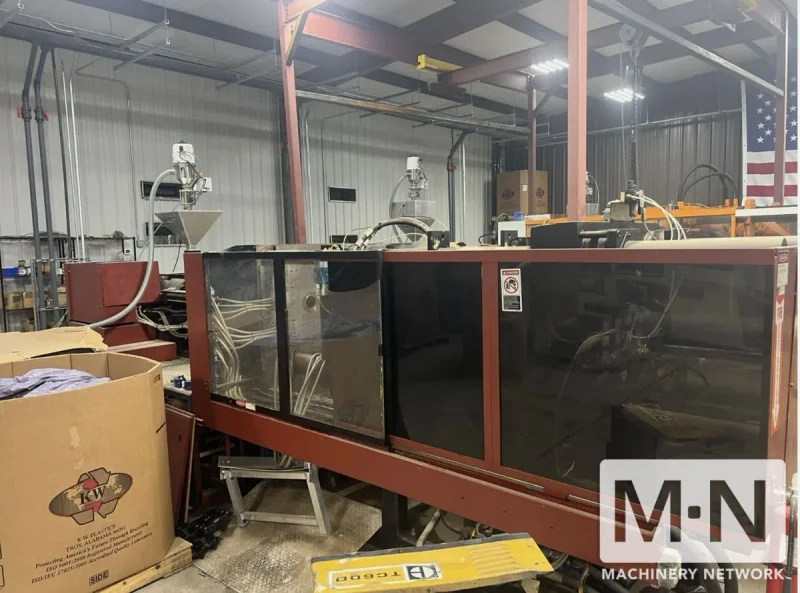 300 TON 23 OZ ENGEL MODEL ES1300/300 INJECTION MOLDING MACHINE MFG 1998
