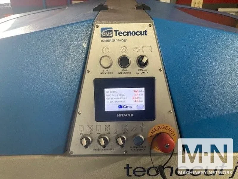 2020 CMS TECNOCUT MILESTONE S 2040 5-AXIS CNC WATERJET