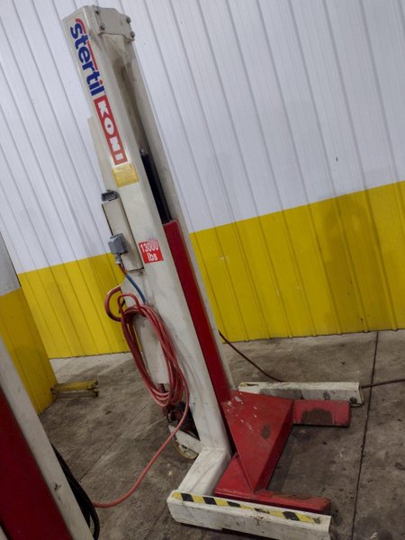 (4) 13,000 LBS STERTIL-KONI MODEL ST-1060 HEAVY DUTY MOBILE COLUMN LIFT JACKS: STOCK #23064
