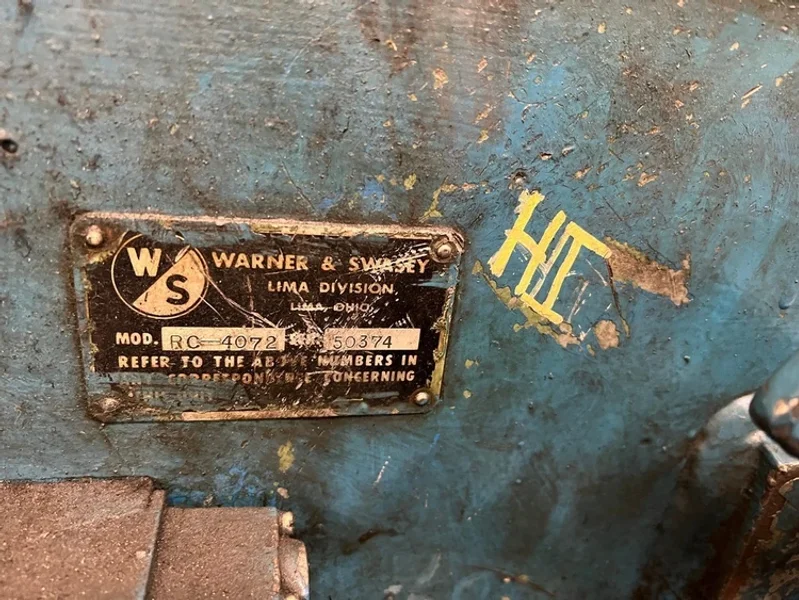 72&quot; x 50,000 LB WARNER &amp; SWASEY 72-40 RECOILER STOCK# 4166