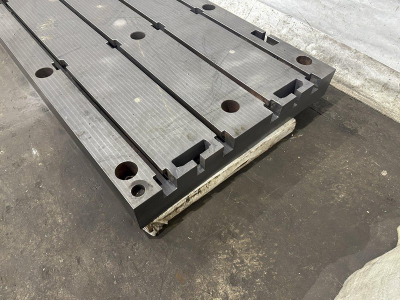 4&#039; X 9&#039; X 7&quot; MIDLAND ROSS T SLOTTED FLOOR PLATES: STOCK #77473