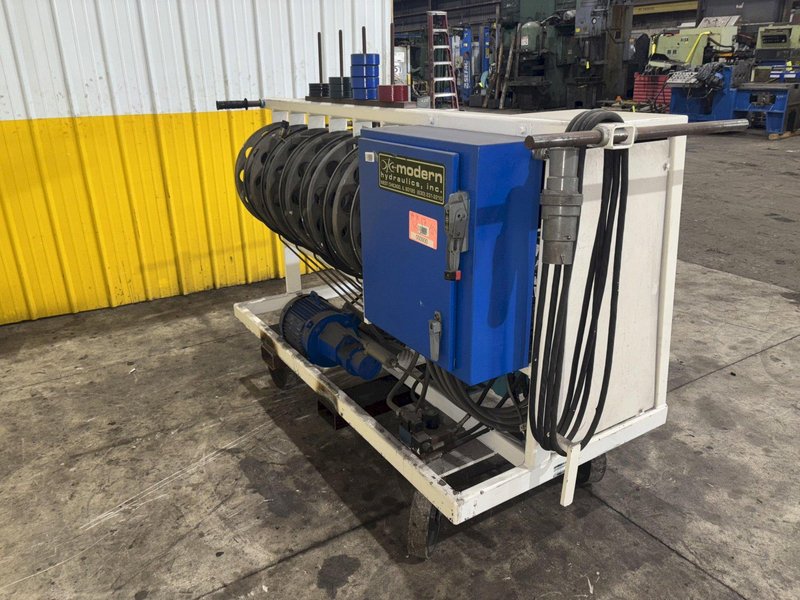 60 TON MODERN HYDRAULICS 6 CYLINDER PORTABLE HYDRAULIC DIE SETTING &amp; SEPARATING SYSTEM: YOBRO #23867