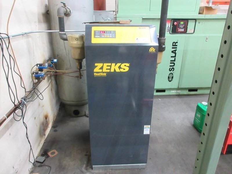 Zeks 400HSGA500 Heat Sink Refrigerant Air Dryer, 1HP Compressor Motor- Auction Item