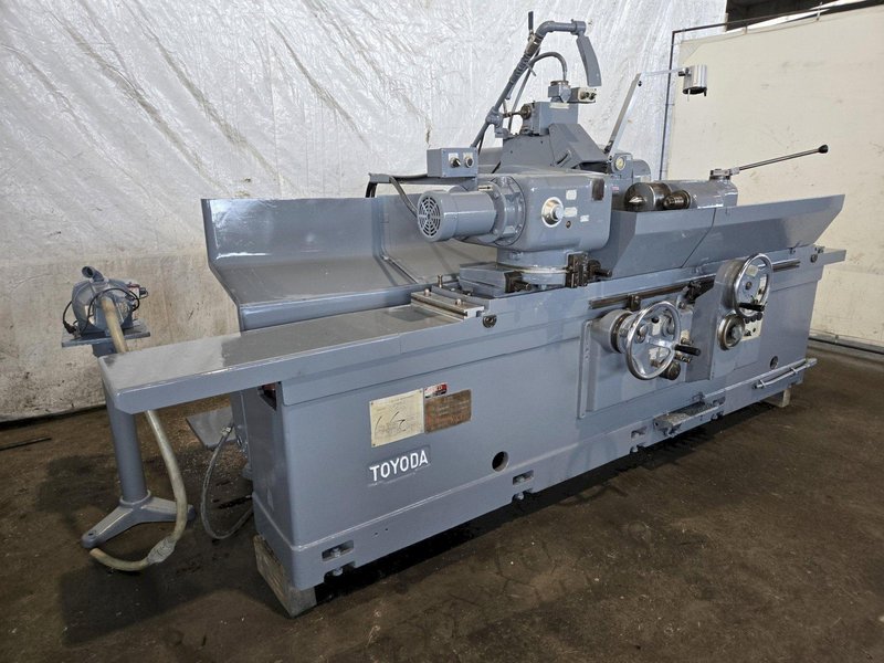 20" X 48" TOYODA MODEL #GUP40-120 CYLINDRICAL GRINDER. STOCK # 0653726