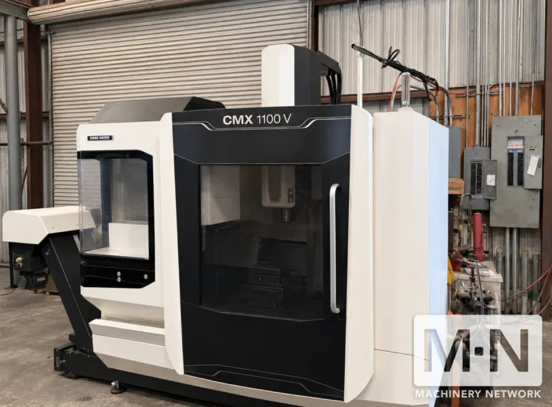 DMG Mori CMX 1100V CNC 4th-Axis Vertical Machining Center, 2017