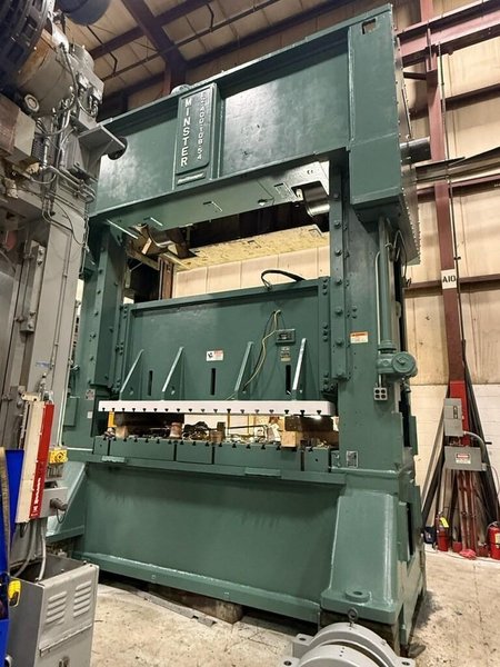 400-ton Minster E2-400-108-54 Hevi-Stamper Progressive Die Metal Stamping Press, Rebuild in Process