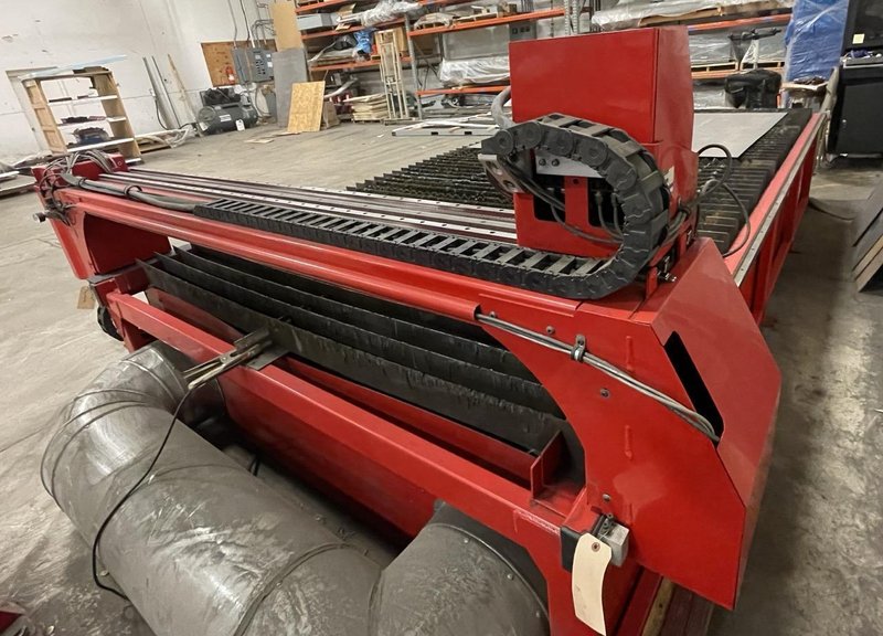 5′ x 10′ DynaTorch XLS Plasma Cutting Table, 2015 – 65 Amp Hypertherm Powermax 65