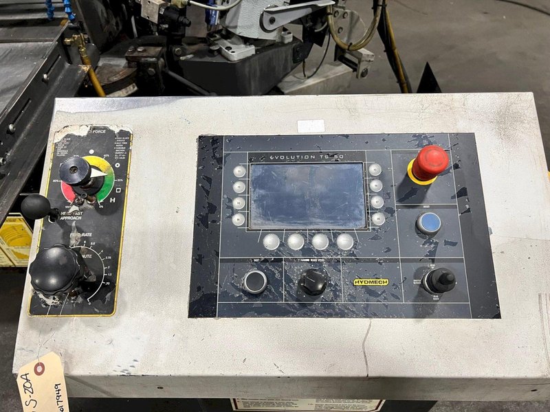 USED HYD-MECH 13" X 18" FULLY AUTOMATIC MITERING BANDSAW MODEL S-20A, Stock# 11146, Year: 2017