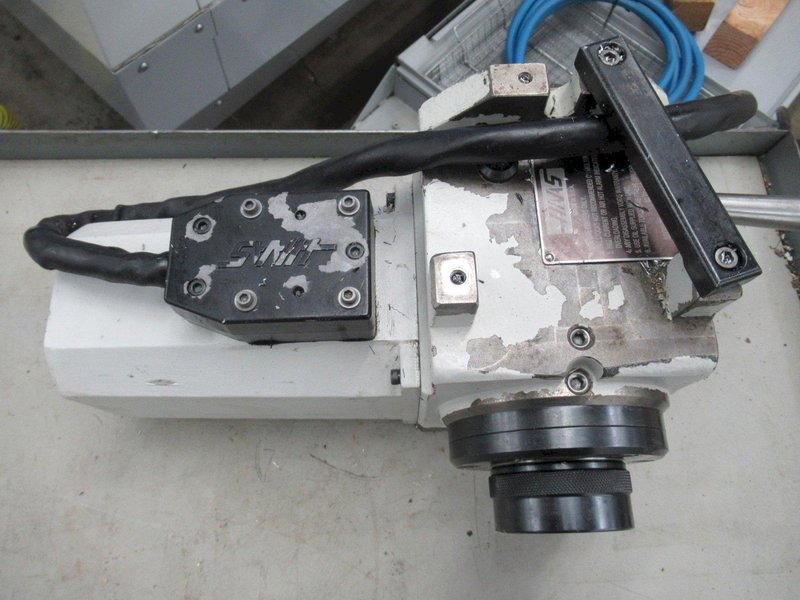 Haas HA5C Programmable Rotary Table, 5C Lever Collet Closer, Brush Drive Motor, Cable and Connector