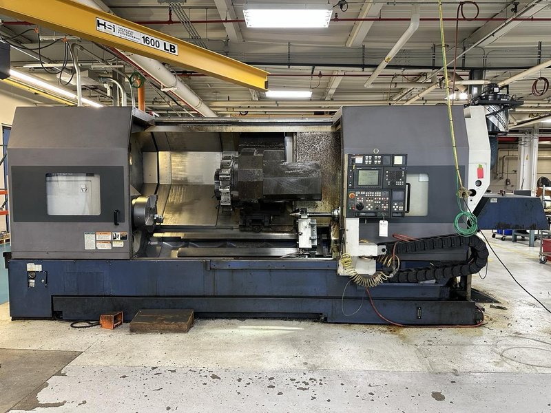 Mori Seiki SL-400 BMC/2000 CNC Turning Center, Live Tooling, SMW Steady Rest, 1999