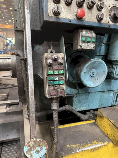 6" GIDDINGS &amp; LEWIS 70-H6-QT TABLE TYPE HORIZONTAL BORING MILL. STOCK #0547926