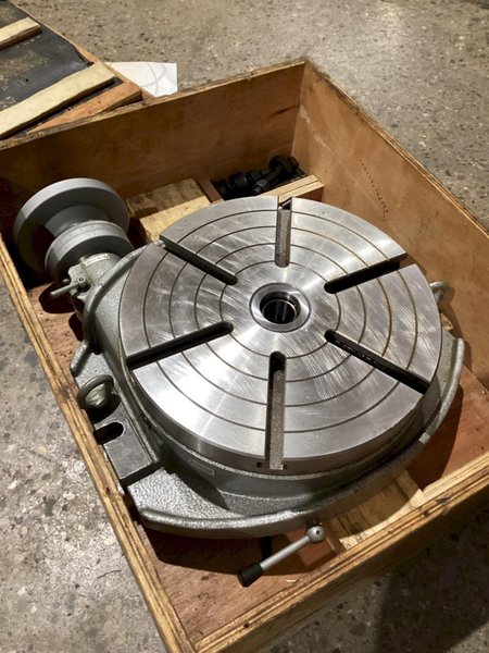 PHASE II 220-012 HORIZONTAL ROTARY TABLE USED