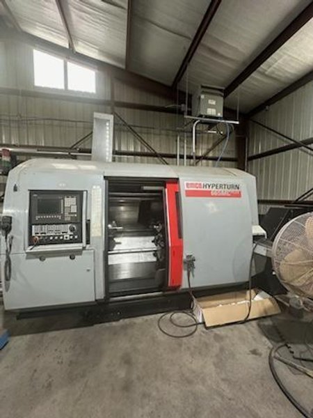 Emco Hyperturn 665 MC Plus Multi Axis CNC Lathe, 2009 – Sub Spindle, Live Tooling, Full C Axis