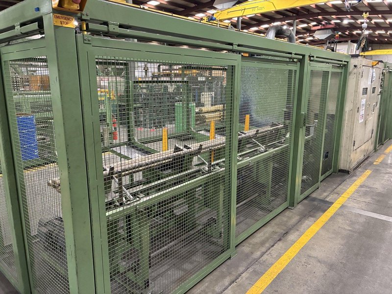 60MM KIESERLING BAR PEELER W/ INFEED &amp; OUTFEED TABLES