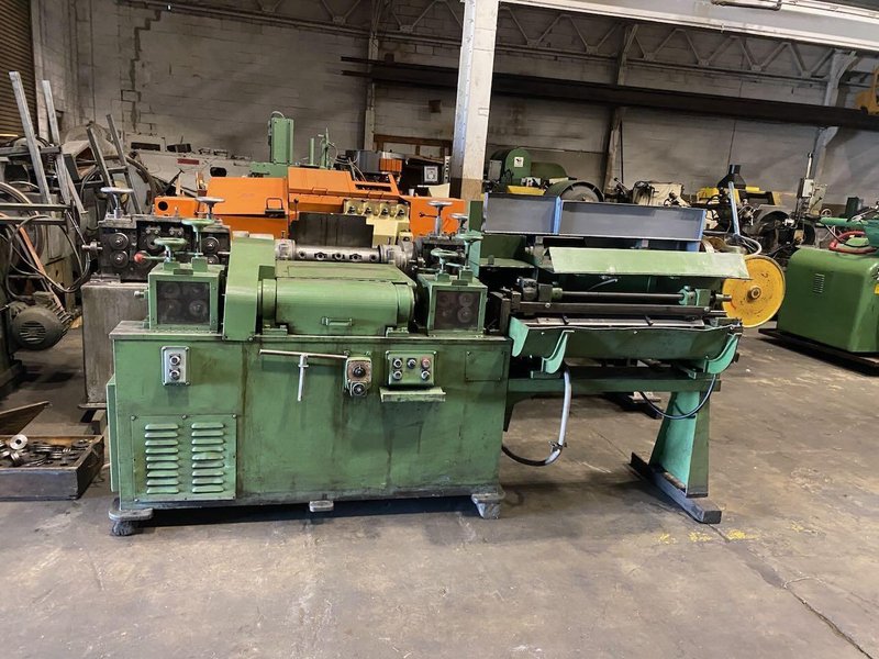 3/8&quot; Shuster Model 2ABV Wire Straightener and Cutoff Machine
